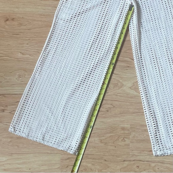 Shade & Shore Cream Crochet Woman’s Cover Up Pants Size XL NWOT! - Picture 5 of 6
